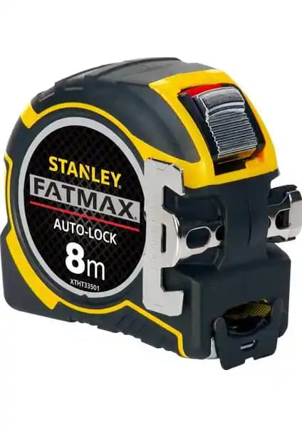 Stanley Fatmax Otomatik Kilitli Şerit Metre: Dayanıklı ve Pratik Ölçüm Çözümü