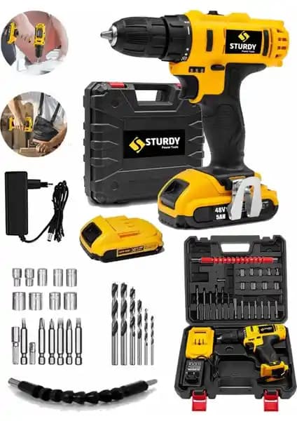Sturdy Power Tools 92VF 12 MH CONVENİET Darbeli ve Şarjlı Matkap Teknik Özellikler ve Kullanım Avantajları