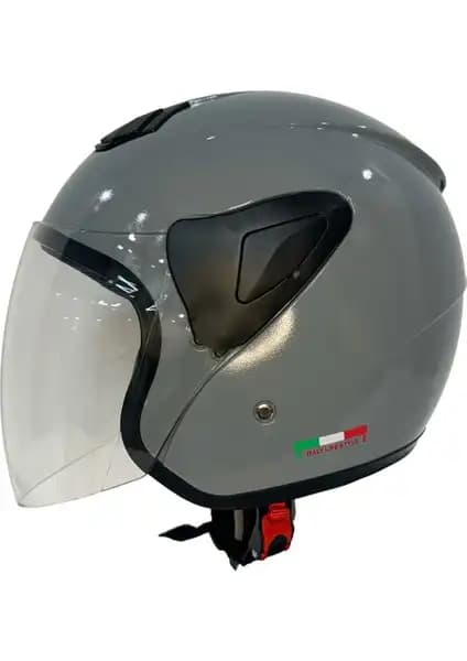 Sway SW 733 Gri Yarım Kask Güvenlik ve Konfor Sunan Motosiklet Kaskı Özellikleri