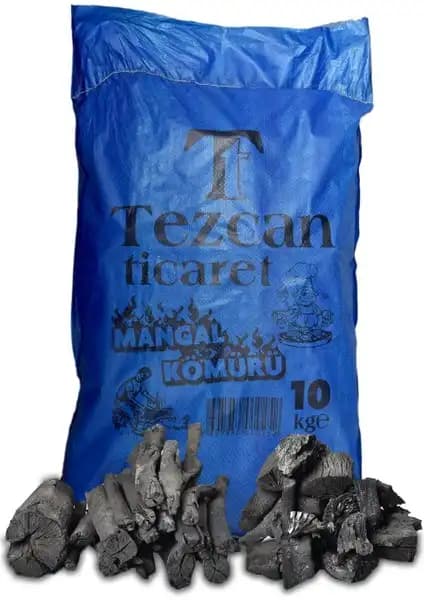 Tezcan Mangal Kömürü 10 kg: Doğal ve Güvenilir Mangal Yakıtı Ürünü