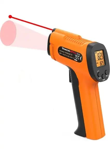 ThermoPro TP30 Endüstriyel Kızılötesi Sıcaklık Ölçüm Cihazı Gelişmiş Performans ve Güvenilirlik