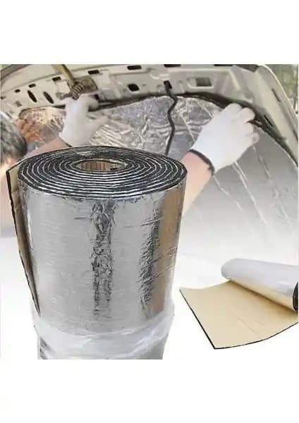 Türkeli Kaput Altı Alüminyum Folyolu Kauçuk Ses Yalıtım Levhası Özellikleri ve Uygulama Yöntemleri