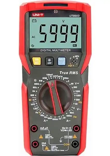 UNI-T UT 89XD Dijital Multimetre: Yüksek Performanslı ve Çok Fonksiyonlu Ölçüm Aracı