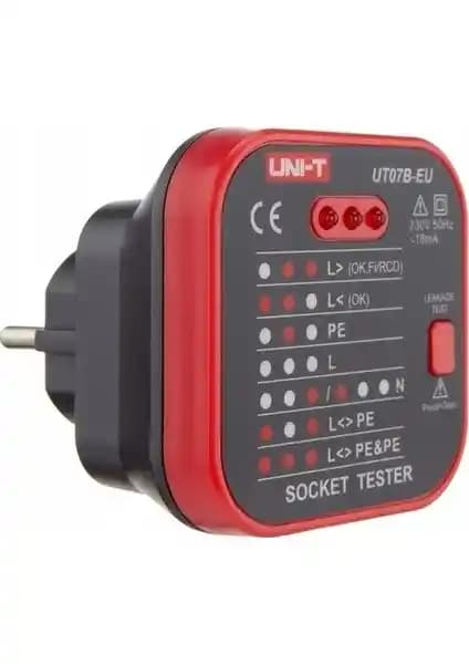 Uni-T UT07B-EU Priz Test Cihazı ile Elektrik Güvenliğinizi Artırın