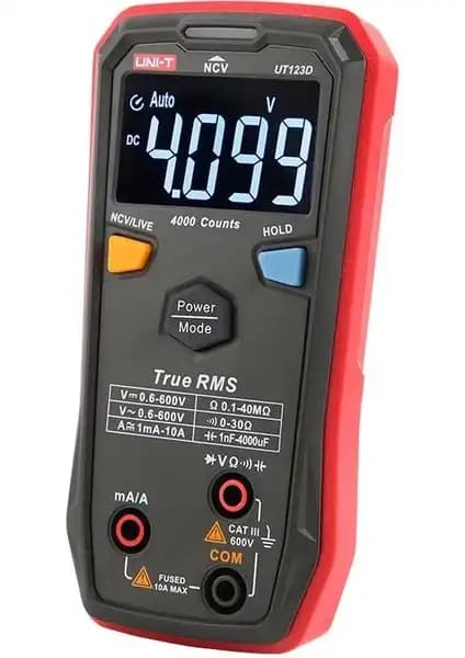 Uni-T UT123D Akıllı Dijital Multimetre: Hassas ve Çok Fonksiyonlu Ölçüm Cihazı
