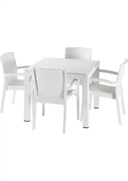 Violet Rattan Trend Lüx Camlı Masa Takımı ve 6 Sandalyeli Modeli Karşılaştırması