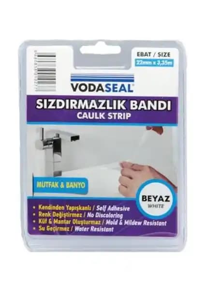 Vodaseal Banyo Küvet ve Lavabo Kenar Sızdırmazlık Bandı: Güvenilir ve Uzun Ömürlü Çözüm