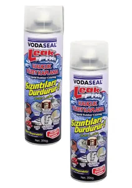 Vodaseal Leak Fix 2''li Paket Su Sızdırmazlık Spreyi Çatlak ve Kaçak Önleyici