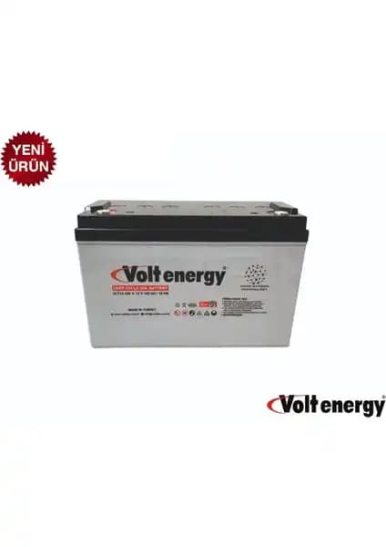 Volt 12V 100 Amper Jel Akü Nanocarbon Teknolojisiyle Uzun Ömür ve Yüksek Performans Sunar