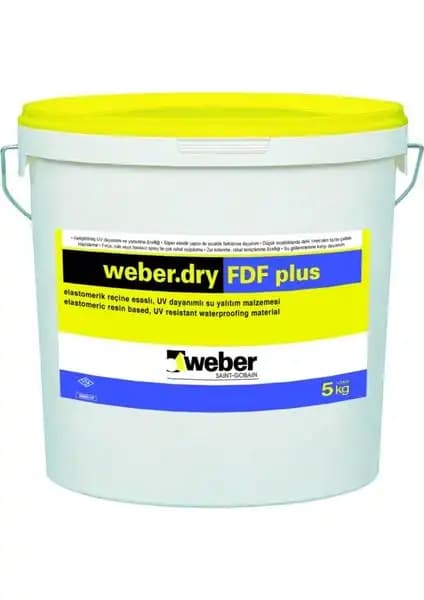 Weber Dry Fdf Plus Gri Yalıtım Malzemesi: Yüksek Performanslı Su ve Çatlak Yalıtımı Çözümleri