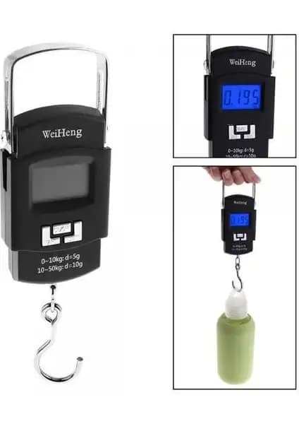 Weiheng 50 kg Elektronik El Terazisi Günlük Kullanım İçin Güvenilir ve Hassas Ölçüm Cihazı