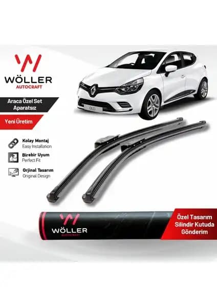 Wöller Renault Clio 4 Silecek Takımı: Yüksek Kalite ve Güvenilirlik İçin Uygun Seçenek