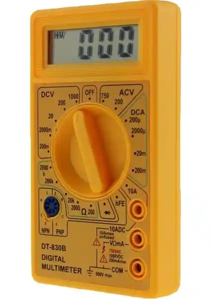 YYB DT830D Dijital Multimetre Elektrik ve Elektronik Ölçümleri İçin Güvenilir Cihaz