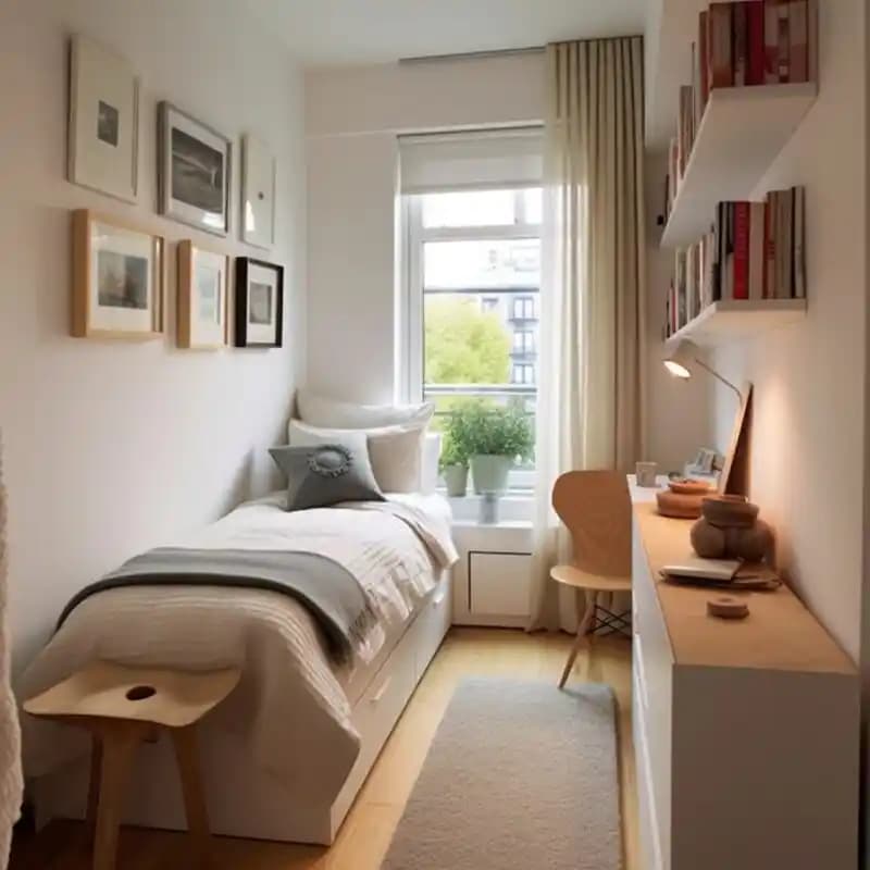 78 İnç Genişlikte Küçük Odayı Fonksiyonel Yatak Odasına Dönüştürme Yöntemleri