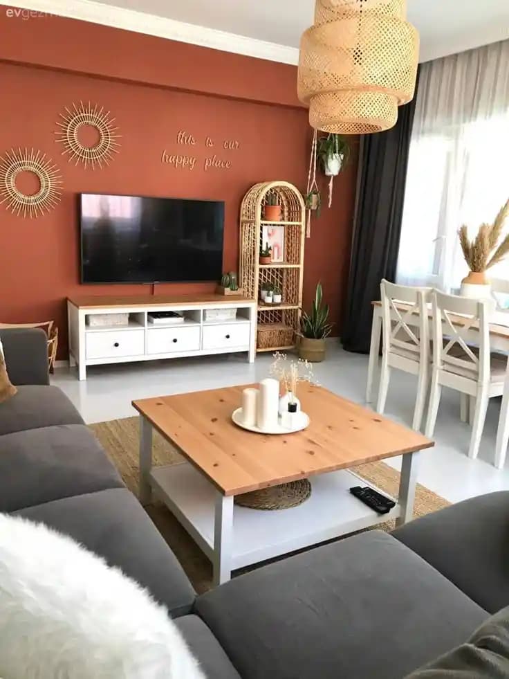 Ev Giriş ve Oturma Odası Duvarları İçin Fonksiyonel ve Estetik Dekorasyon Çözümleri