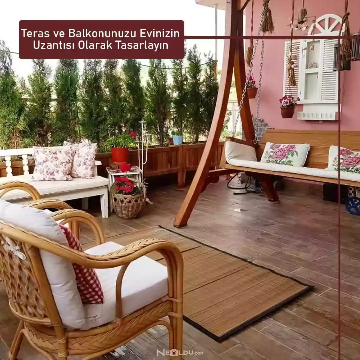 Küçük Balkon ve Teras Alanlarında Fonksiyonel ve Estetik Kullanım Önerileri