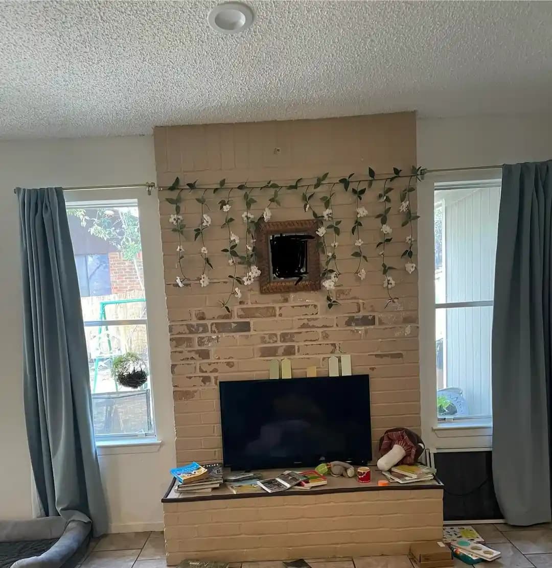 Yanlış Boyanmış Şömineyi Düzeltme Yöntemleri ve Doğal Tuğla Dekorasyon Önerileri