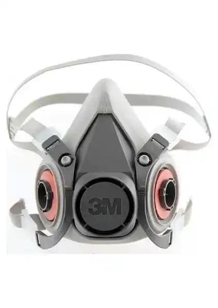 3M 6200 Yarım Yüz Gaz Maskesi ve Filtre Seti ile Güvenli Solunum Koruması Sağlayın