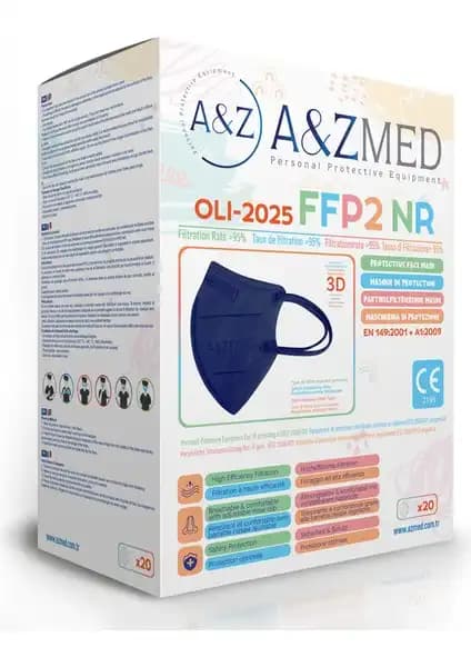 A&Z Med Çocuk FFP2 N95 Maskesi: Yüksek Koruma ve Konfor Sunan Güvenilir Seçenek