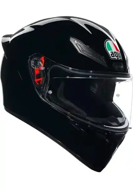 AGV K1 S Mono Siyah Kapalı Kask: Güvenlik ve Performansı Bir Arada Sunar