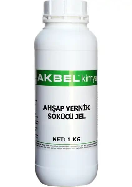 Akbel Ahşap Vernik Sökücü Jel 1 Kg: Güçlü ve Etkili Ahşap Yüzey Temizleme Çözümü
