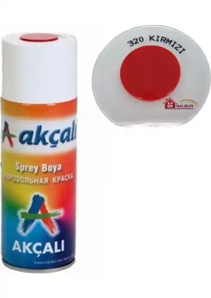 Akçalı Sprey Boya 400 ml Kırmızı – Çok Yüzeyli ve Dayanıklı Boya Ürünü