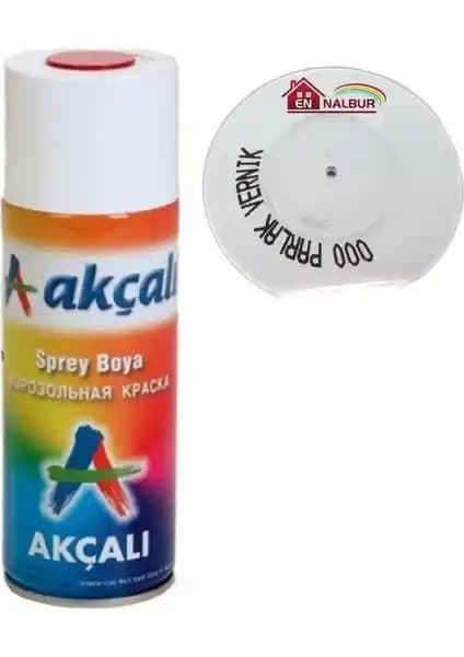 Akçalı Sprey Boya 400 Ml Parlak Vernik - Çok Yüzeyli ve Dayanıklı Boya Çözümü