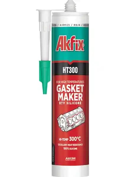 Akfix HT300 Yüksek Isı Silikonu Otomotiv ve Endüstriyel Uygulamalar İçin Güçlü ve Esnek Çözüm