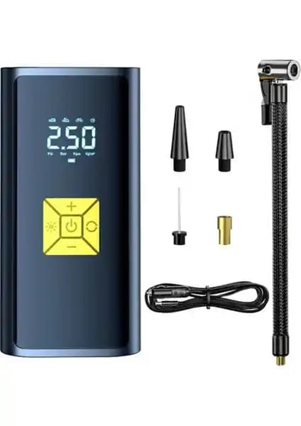 Ally ST-9620A Dijital LED Işıklı Taşınabilir Hava Şişirme Pompası Özellikleri ve Kullanımı