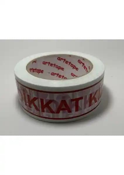 Artetape 45 mm x 100 metre baskılı koli bandı güvenli ve dayanıklı ambalaj çözümü