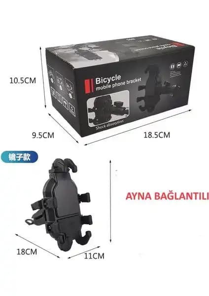 AteşTech Ayna Bağlantılı Motosiklet Telefon Tutucu Özellikleri ve Kullanım Avantajları