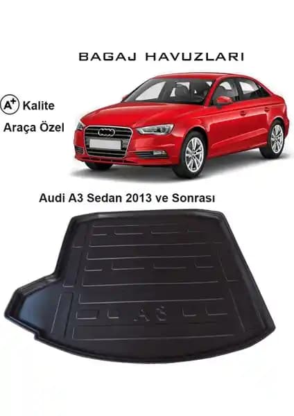 Audi A3 Sedan 2013 ve Sonrası İçin 3D Bagaj Havuzu Detaylı İnceleme ve Kullanım İpuçları