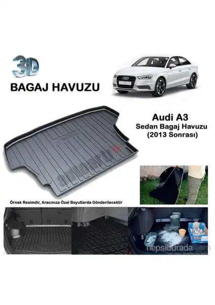 Audi A3 Sedan İçin Autoarti Bagaj Havuzu: Koruma ve Temizlik İçin Pratik Çözüm