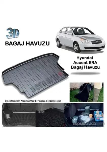 Autoarti Hyundai Accent Era için dayanıklı ve kullanışlı bagaj havuzu çözümü