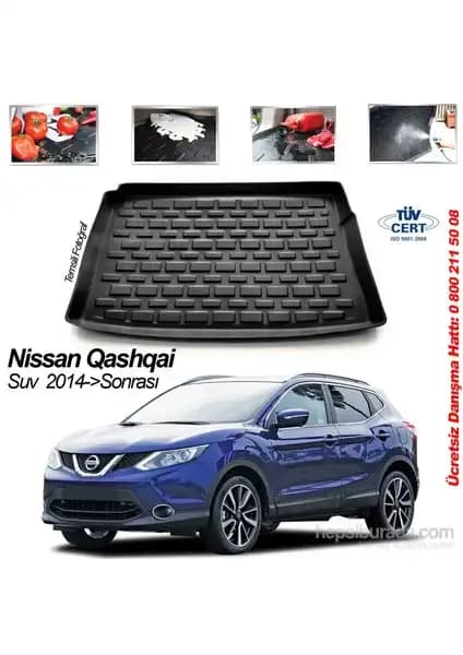 Automix Nissan Qashqai 2014 ve Sonrası İçin Dayanıklı ve İşlevsel Bagaj Havuzu