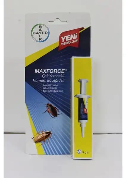 Bayer Maxforce Hamamböceği Platin Jeli: Güçlü ve Güvenilir Haşere Kontrol Çözümü