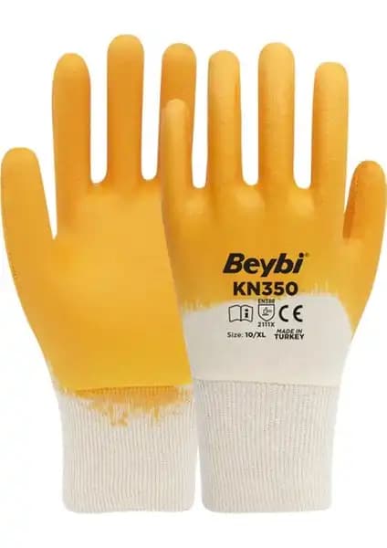 Beybi KN350 Pamuk Nitril Eldiven: Endüstriyel Güvenlik ve Konfor İçin Uygun Çözüm