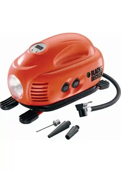 Black & Decker ASI200 120 PSI Hava Pompası: Çok Amaçlı ve Pratik Kullanım İçin Güçlü Cihaz