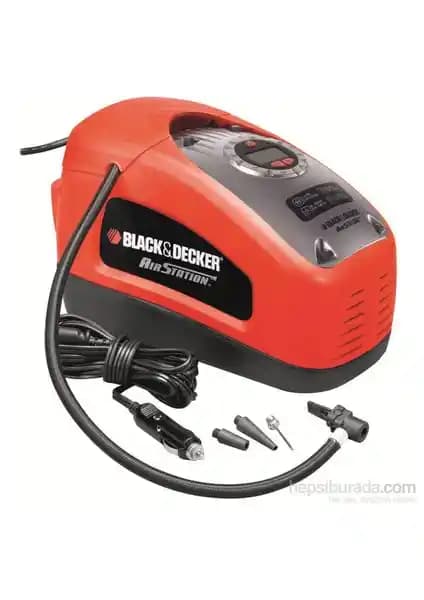 Black & Decker ASI300 Hava Kompresörü: Güçlü ve Çok Yönlü Taşınabilir Hava Pompası
