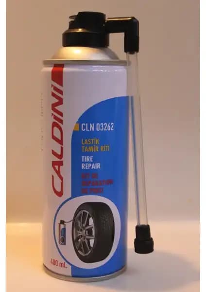 Caldini Lastik Tamir Kiti 400ML: Güvenilir ve Pratik Lastik Tamir Çözümü