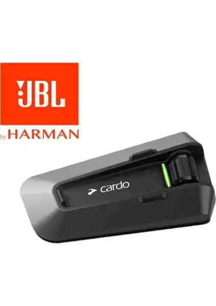 Cardo Packtalk Edge JBL Bluetooth ve Interkom: Yüksek Performanslı Motorcu İletişim Cihazı