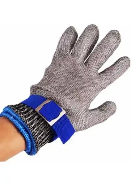 Çelik Kasap Eldiveni: Güvenli Kesim İçin Dayanıklı ve Esnek Koruyucu Eldiven