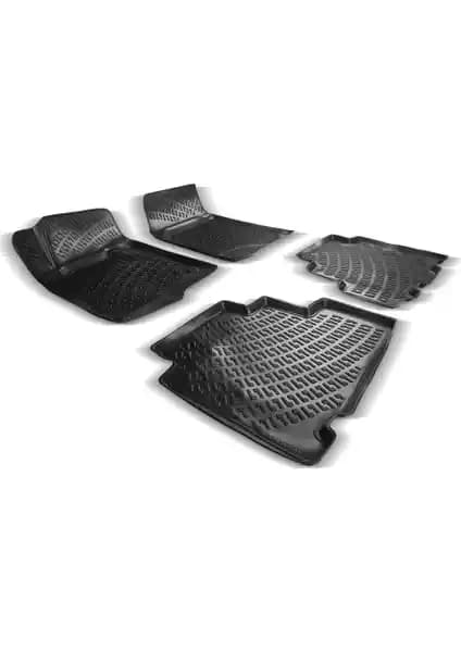 Chevrolet Captiva için Rizline 3D Havuzlu Paspaslar Güvenli ve Dayanıklı Araç İçin Uygun