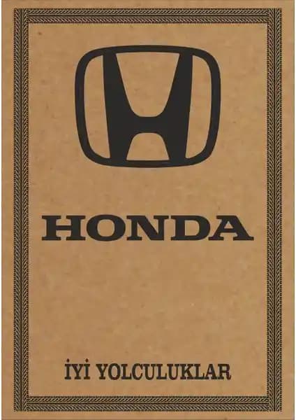 Cihan Oto Paspas Kağıdı Honda Amblemli ve Dayanıklı Kullanıcı Memnuniyeti Yüksek Ürün