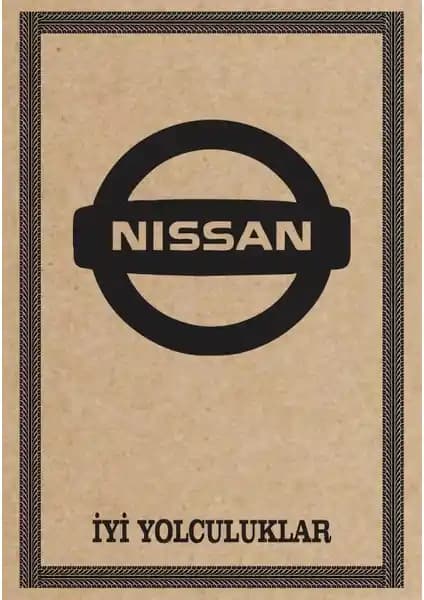 Cihan Oto Paspas Kağıdı Nissan Amblemli 100 Adet Yüksek Kaliteli ve Dayanıklı