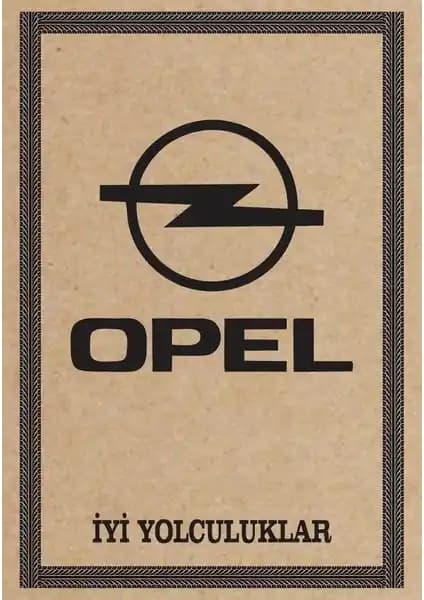 Cihan Oto Paspas Kağıdı Opel Amblemli Dayanıklı ve Kullanışlı Otomobil İç Temizlik Çözümü