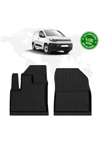 Citroen Berlingo 2019 ve Sonrası İçin Dayanıklı Havuzlu Panelvan Paspaslar