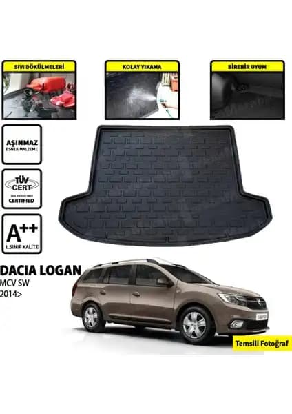 Dacia Logan MCV SW Bagaj Havuzu 2014 Sonrası Dayanıklılık ve Konfor Sağlayan Aksesuar