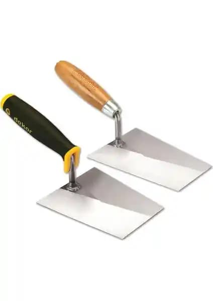 Dekor Duvarcı Malası Plastık Saplı 14 Cm Yay Çeliği Dayanıklı ve Ergonomik Tasarım