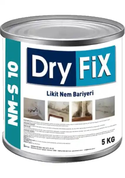 Dryfix NM-S 10 Nem ve Rutubet Önleyici Boya Ürün Tanıtımı ve Kullanım Alanları